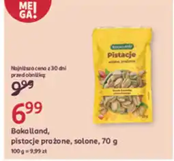 Rossmann Bakalland, pistacje prażone, solone oferta