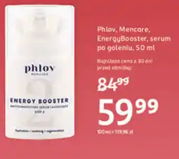 Rossmann Phlov, Mencare, EnergyBooster, serum po goleniu oferta