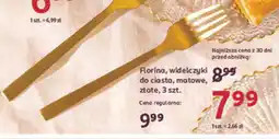 Rossmann Florina, widelczyki do ciasta, matowe, złote oferta