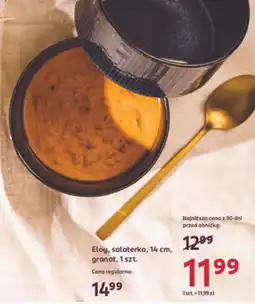 Rossmann Eloy, salaterka, 14 cm, granat oferta