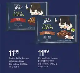 Rossmann Purina Felix, karma pełnoporcjowa dla kotów oferta