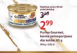 Rossmann Purina Gourmet, karma pełnoporcjowa dla kotów oferta