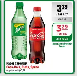 Eurocash Napój gazowany: Coca-Cola, Fanta, Sprite oferta