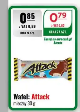 Eurocash Wafel: Attack mleczny oferta