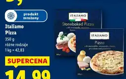 Lidl Pizza 350 g różne rodzaje Italiamo oferta