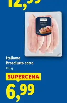 Lidl Prosciutto Italiamo cotto 100g oferta