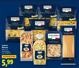 Lidl Makaron Italiamo oferta