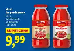 Lidl Sos Mutti pomidorowy 400 g datterini oferta