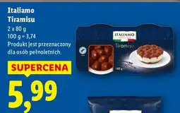 Lidl Tiramisu Italiamo 2x80g oferta