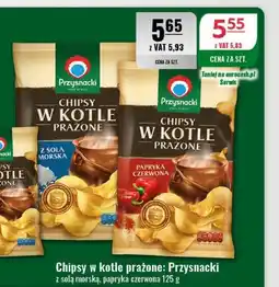 Eurocash Chipsy w kotle prażone: Przysnacki oferta