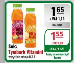 Eurocash Sok: Tymbark Vitamini oferta