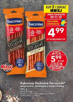Lewiatan Kabanosy Exclusive wieprzowe/drobiowe Tarczyński oferta