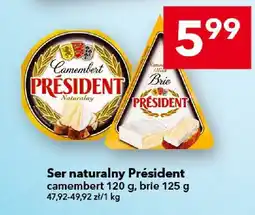 Lewiatan Ser Président camembert naturalny, brie oferta