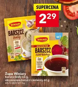 Lewiatan Zupa Winiary barszcz biały, barszcz czerwony oferta