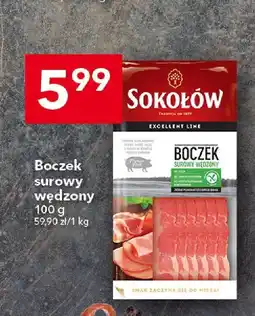 Lewiatan Wędlina Boczek surowy wędzony Sokołów oferta