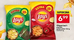 Lewiatan Chipsy Lay's green onion 163g oferta