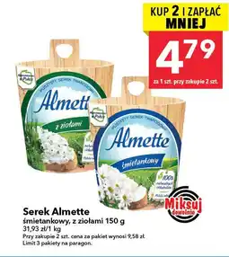 Lewiatan Serek śmietankowy Almette 150 g oferta