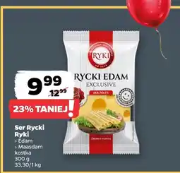 Netto Ser Rycki Edam Maasdam kostka Ryki oferta