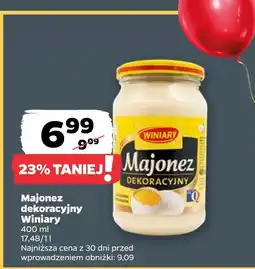 Netto Majonez dekoracyjny Winiary 400ml oferta