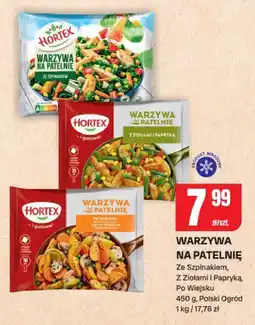 Chorten Warzywa na patelnię ze szpinakiem, z ziołami i papryką, po wiejsku Hortex oferta