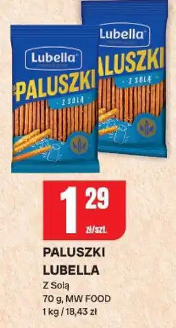 Chorten Paluszki Paluszki z solą Lubella oferta