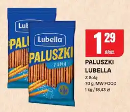 Chorten Paluszki Lubella z solą MW Food oferta