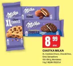 Chorten Ciastka Milka (XL Cookies Choco, Choc&Choc, Oreo Sensations) oferta