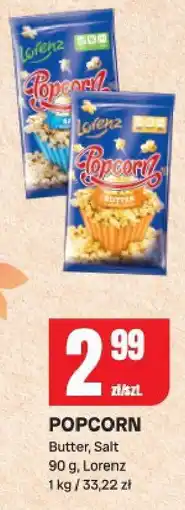 Chorten Popcorn Lorenz Butter, Salt oferta