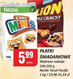 Chorten Płatki śniadaniowe różne rodzaje Nestle oferta