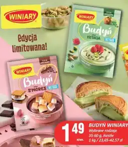 Chorten Budyń Winiary różne rodzaje Nestle oferta