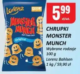 Chorten Chrupki Monster Munch Lorenz oferta