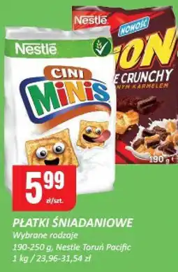 Chorten Płatki śniadaniowe Cini Minis, Lion Nestle Torun Pacific oferta