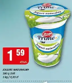 Chorten Jogurt naturalny Zott Primo oferta