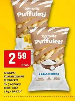 Chorten Chrupki kukurydziane Puffuletti TBM oferta