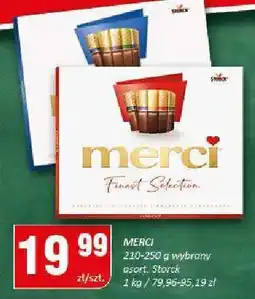 Chorten Czekoladki Merci oferta