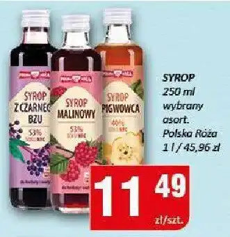 Syrop malinowy Polska Róża