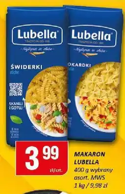 Chorten Makaron Lubella świderki/kokardki oferta