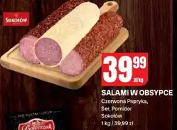 Chorten Salami w obsypce czerwona papryka, ser, pomidor Sokołów oferta