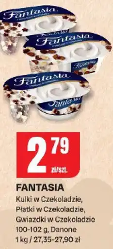 Chorten Deser fantasia kulki w czekoladzie, płatki w czekoladzie, gwiazdki w czekoladzie Danone oferta