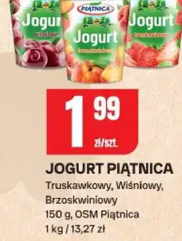 Chorten Jogurt truskawkowy, wiśniowy, brzoskwiniowy OSM Piątnica oferta