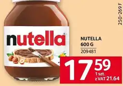 Selgros Krem Nutella oferta