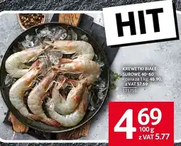 Selgros Krewetki białe surowe Selgros oferta