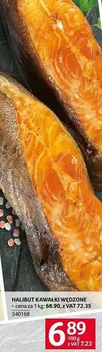 Selgros Ryba halibut kawałki wędzone Selgros oferta