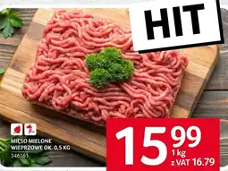 Selgros Mięso mielone wieprzowe Selgros oferta