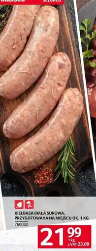 Selgros Kiełbasa biała surowa Selgros oferta