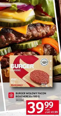 Selgros Burger wołowy facon bouchere Selgros oferta