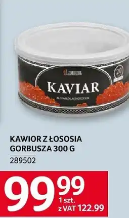 Selgros Kawior z łososia gorbusza Selgros oferta