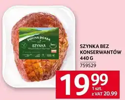 Selgros Szynka bez konserwantów Selgros oferta