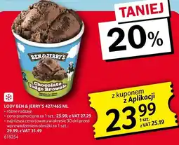 Selgros Lody ben & jerry's oferta