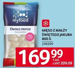 Selgros Mięso z małży świętego jakuba MyFood oferta